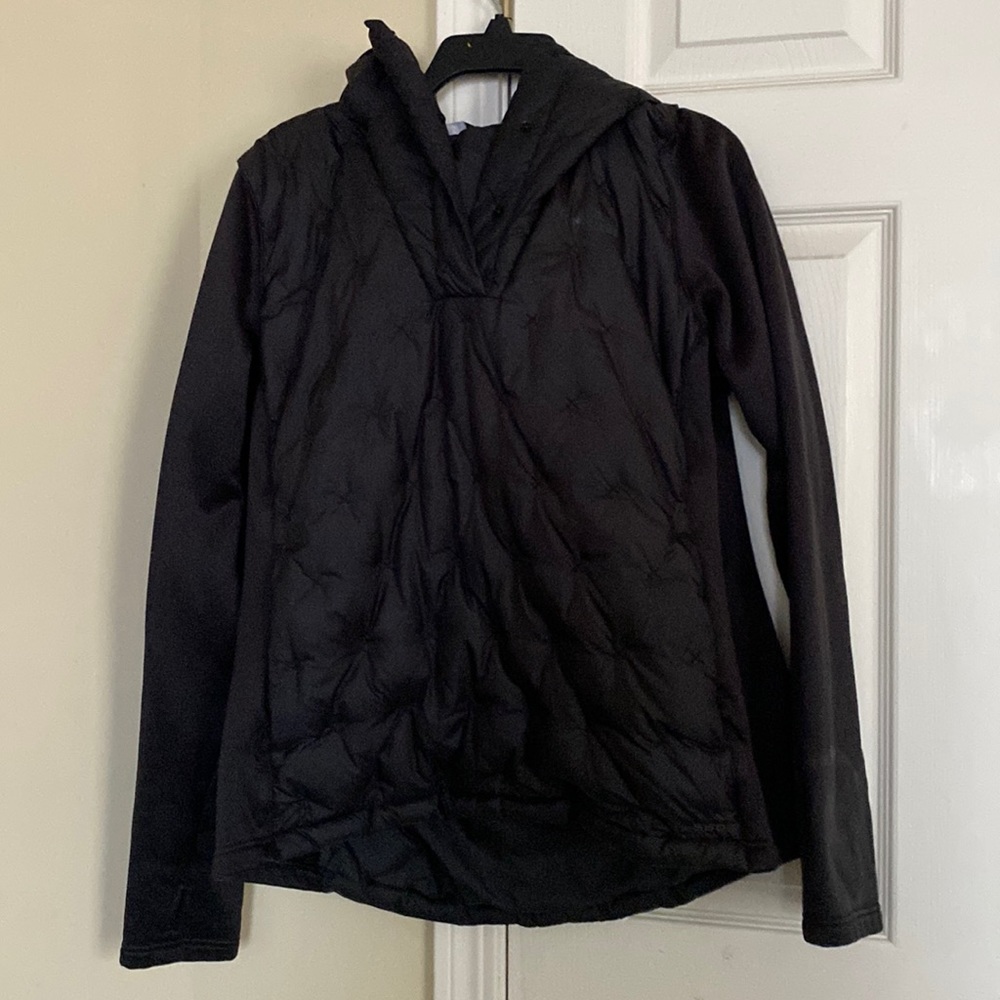 North face puffy black winter jacket large.